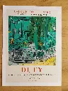 Raoul DUFY (1877-1953), Le kiosque à musique, 1953, affiche lithographique (d'après) non signée, 66 x 47, Mourlot impression.