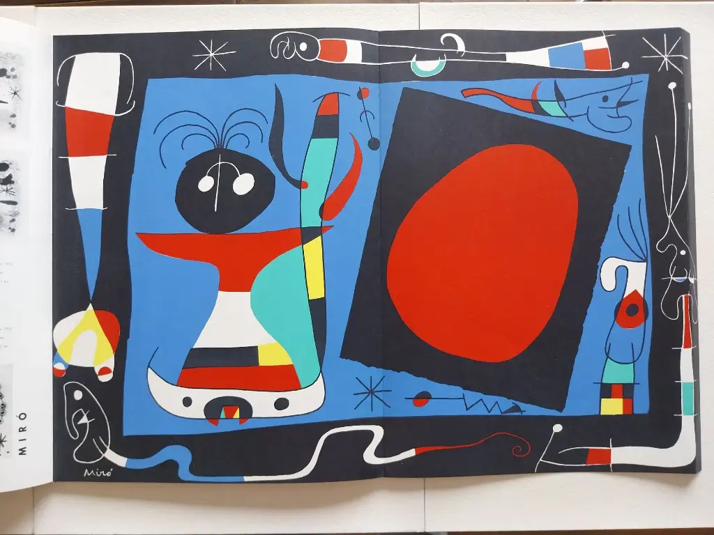 Derrière Le Miroir n° 92-93,  Dix ans d’édition, Paris, Editions Maeght, 1956.